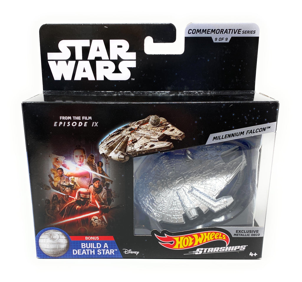 Star Wars Commermative Series Millennium Falcon Hot Wheels Starships 9 of 9