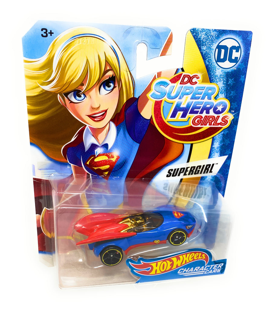 Hot Wheels Supergirl from the 2016 DC Super Heros Girls set