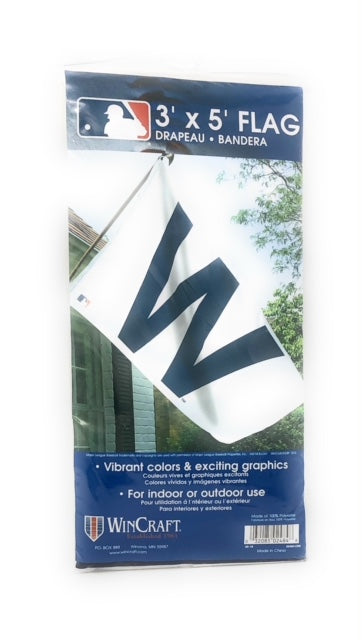 Chicago Cubs MLB Wincraft 3' by 5' W Flag
