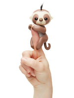 Fingerlings Sloth Kingsley (Brown with Black Hair)