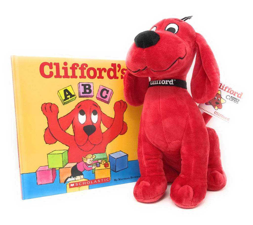 Kohl's Cares Clifford The Big Red Dog Book and Plush Bundle