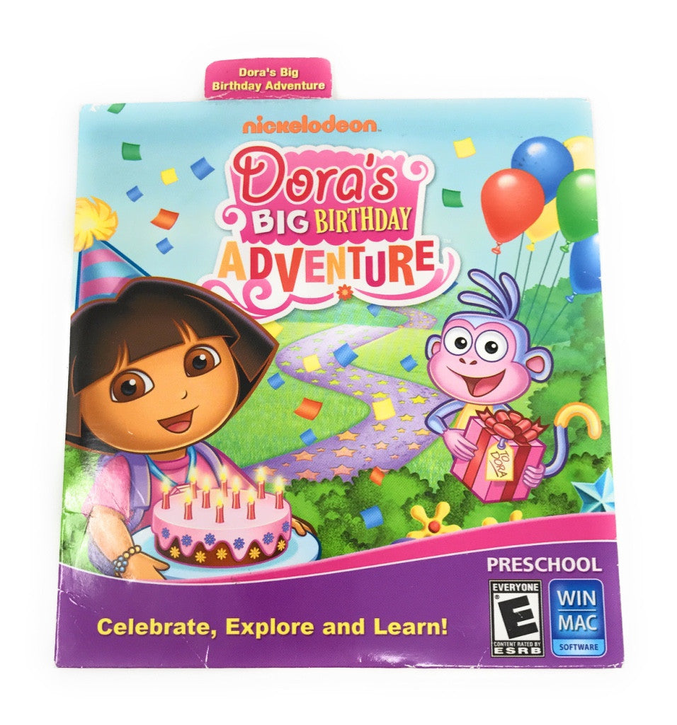 Nickelodeon Dora's Big Birthday Adventure Computer Game
