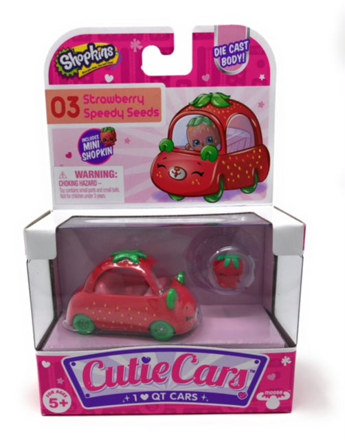 Shopkins Cutie Cars Strawberry Speedy Seeds