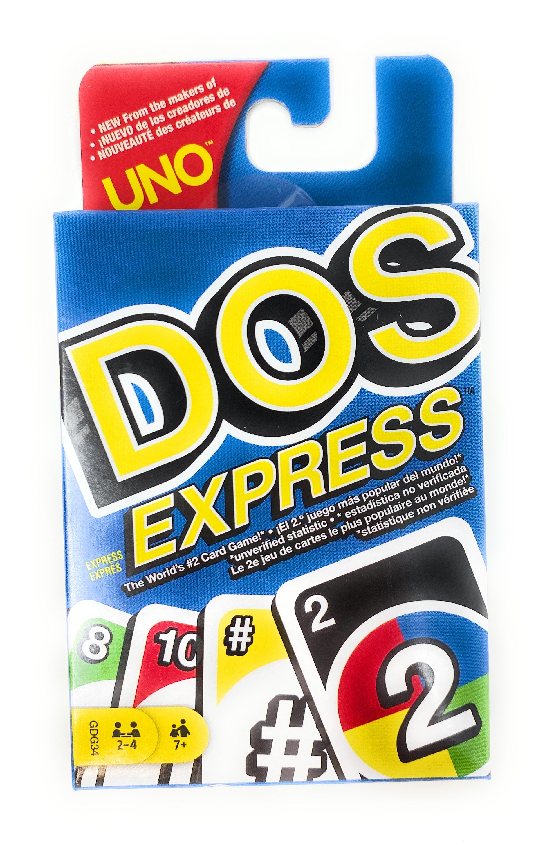 Dos Express DOS Express Playing Card Game by Mattel Games | Nozlen Toys