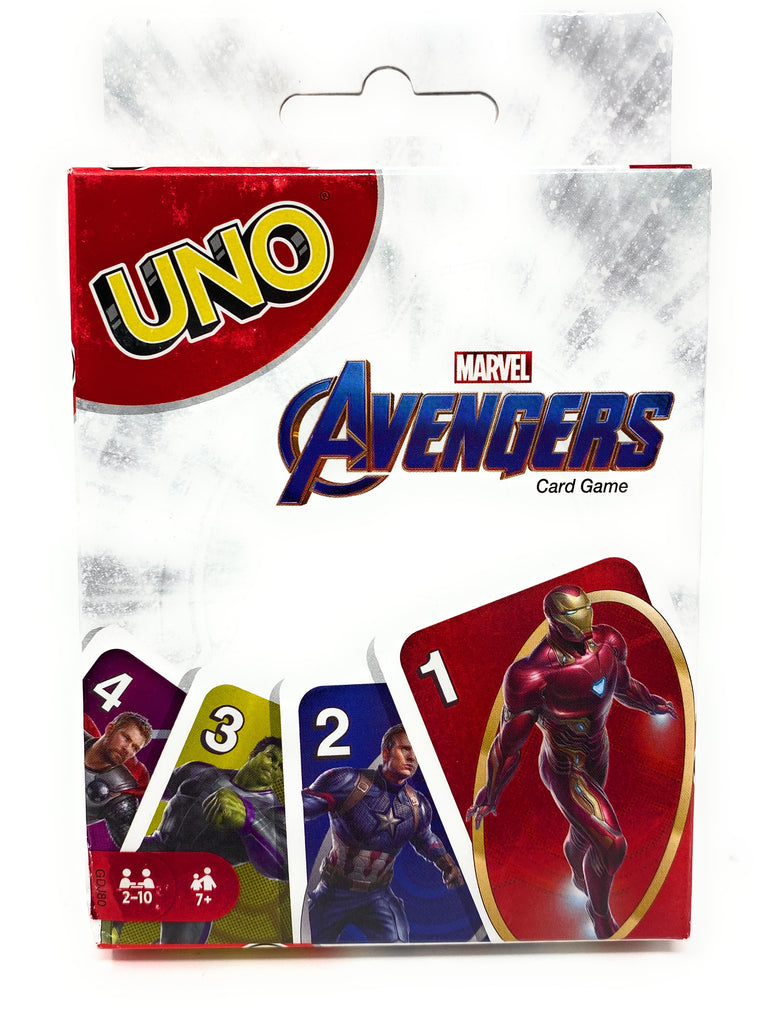 Marvel Avengers UNO Playing Card Game by Mattel Games