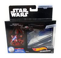 Star Wars Commemorative Series Kylo Rens Tie Silencer Hot Wheels Starships 8 of 9