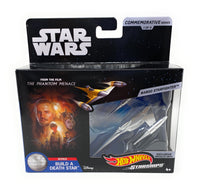 Star Wars Commemorative Series Naboo Starfighter Hot Wheels Starships 1 of 9