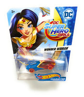 Hot Wheels Wonder Woman from the 2016 DC Super Hero Girls set