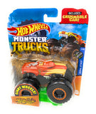 Hot Wheels Monster Truck 2020 Hot Weiler Giant Wheels with Crushbale Car 6/10 45/75 HW Hot Weiler
