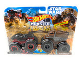 Hot Wheels Monster Trucks 2 Pack Starwars Darth Vader vs. Chewbacca
