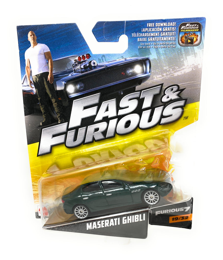 Hot Wheels Maserati Ghibli from the Fast and Furious set 19/32