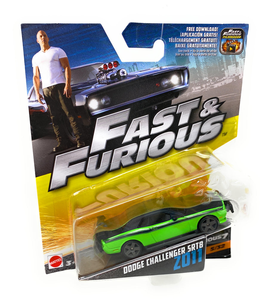 Hot Wheels 2011 Dodge Challenger SRT8 from the Fast and Furious set 5/32