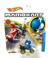 Hot Wheels Light Blue Yoshi, Standard Kart from the 2018 MarioKart set