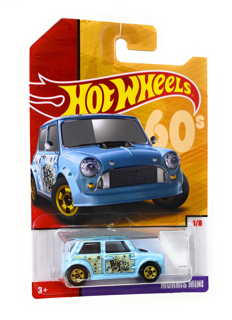 Hot Wheels Sky Blue Morris Mini from the Target Decades Throwback Set 1/8