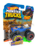 Hot Wheels Monster Trucks Rodger Dodger, Giant wheels, including connect and crash car