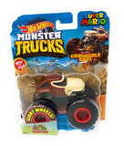 Hot Wheels Monster Trucks Super Mario Donkey Kong, Giant wheels, including crushable car