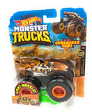Hot Wheels Monster Trucks Tiger Shark, Giant wheels, including crushable car