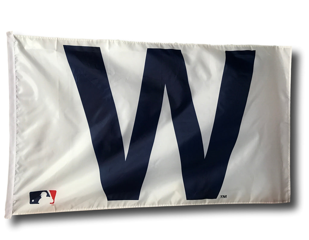 Chicago Cubs MLB Wincraft 3' by 5' "W" Flag