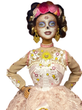 Barbie Signature Dia De Muertos 2020 Doll (12 Inch Brunette) in Embroidered Lace Dress and Flower Crown