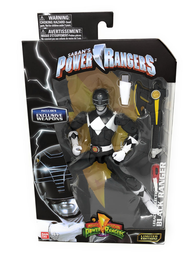 Power Rangers 6.5" Legacy Figure- Black Power Ranger