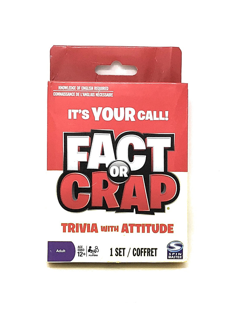 Fact or Crap Card Game