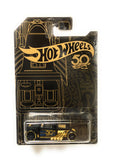 Hot Wheels Black & Gold 50th Anniversary Car Set