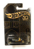 Hot Wheels Black & Gold 50th Anniversary Car Set