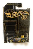 Hot Wheels Black & Gold 50th Anniversary Car 3/6 Rodger Dodger