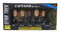 Star Trek Captains Set Of 5 Monitor Mate