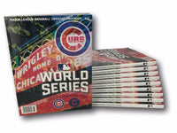 Chicago Cubs 2016 World Series Program